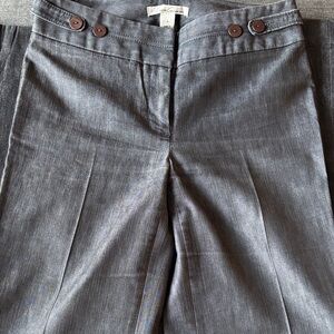 EUC Kenneth Cole Dark Gray High-Waisted Sailor Pants